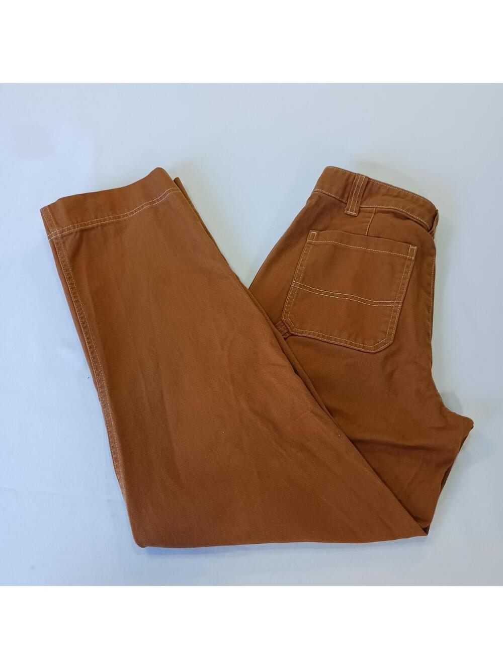 Old Navy Women's High-Waisted Utility Pants Straight Leg In Sly Fox Sz 2 (28×30)